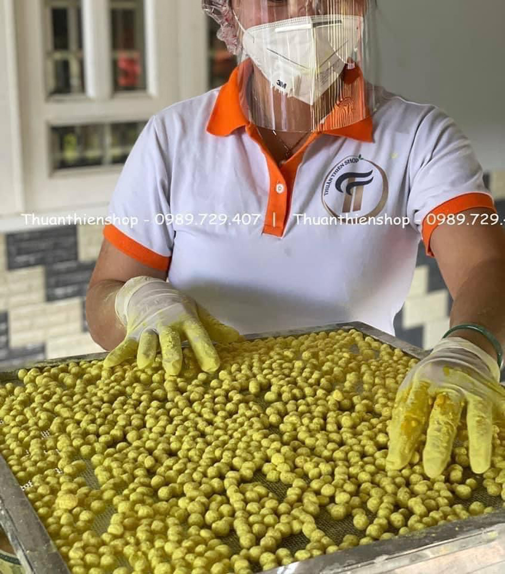 Quy trình sản xuất thủ công nhưng đảm bảo vệ sinh an toàn tuyệt đối