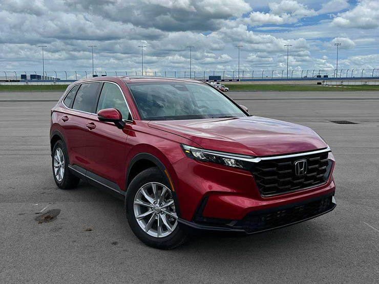 Tin tức ô tô - Honda CR-V 2023 lộ ảnh đời thực, diện mạo "lột xác" và trang bị ngập tràn