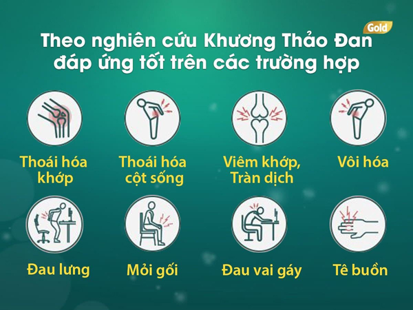 Viên xương khớp Khương Thảo Đan ra mắt phiên bản mới tốt hơn - Khương Thảo Đan Gold - 5