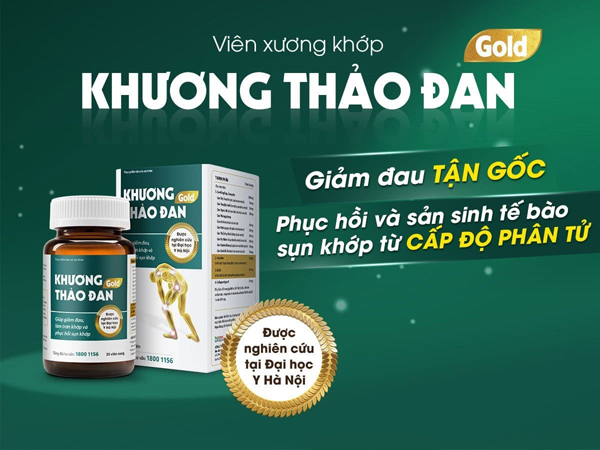 Viên xương khớp Khương Thảo Đan ra mắt phiên bản mới tốt hơn - Khương Thảo Đan Gold - 3