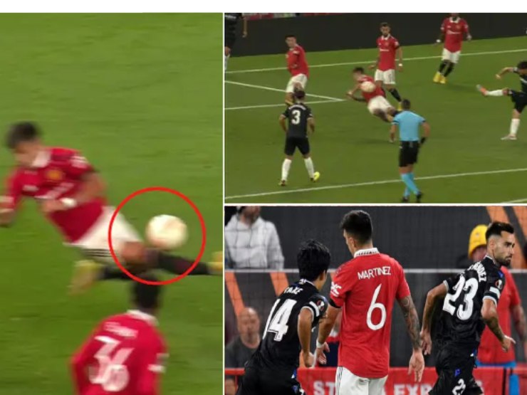 Bóng đá - Tranh cãi MU thua đau Europa League vì bị phạt đền oan ức?