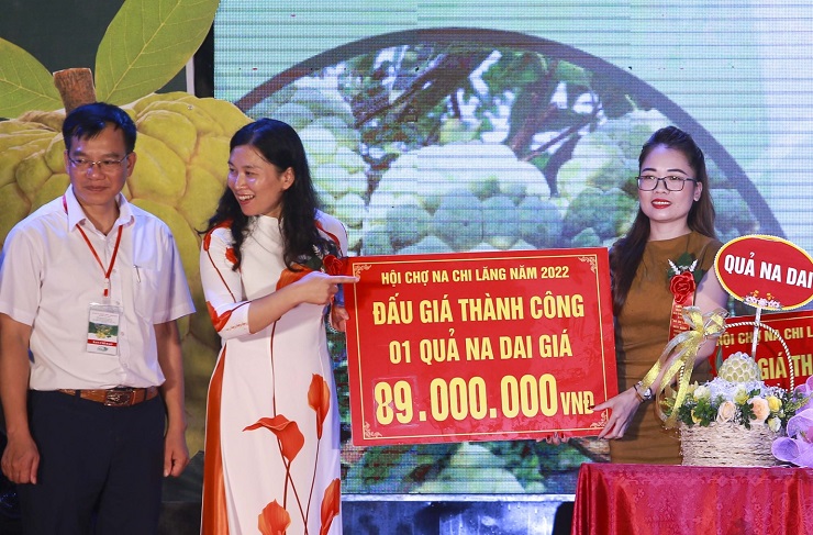 3 quả na ở Lạng Sơn được mua với giá 159 triệu đồng - 4