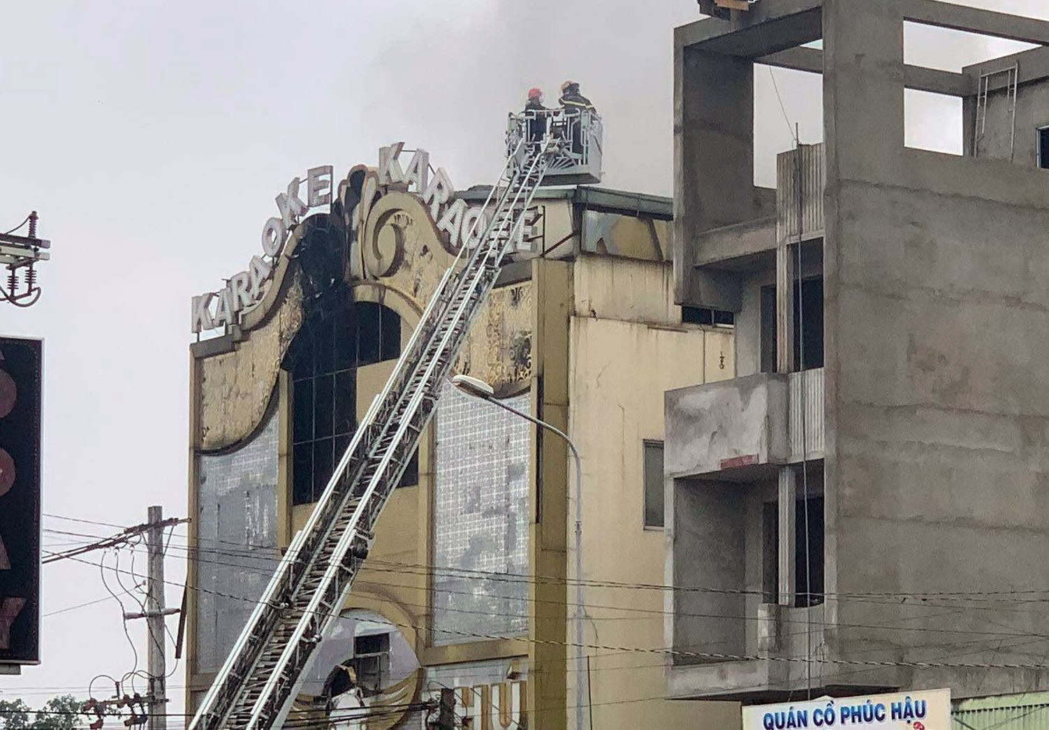 Karaoke An Phú nơi xảy ra hỏa hoạn đặc biệt nghiêm trọng khiến 32 người tử vong