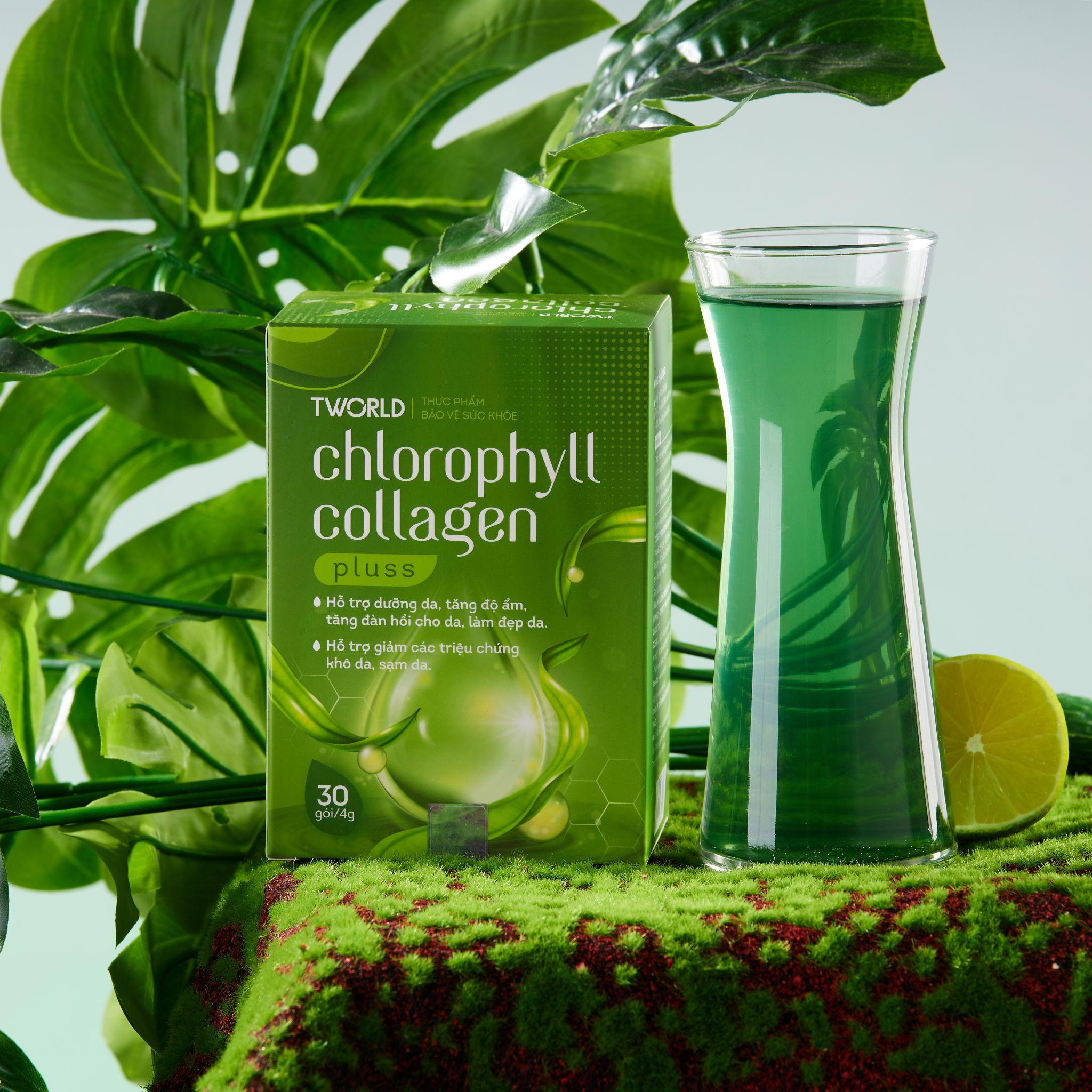 Tworld Chlorophyll Collagen Pluss - Bí quyết trẻ đẹp của NSND Lan Hương - 4