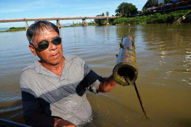 Săn cá &#34;quý&#34; trên sông Trà - 1