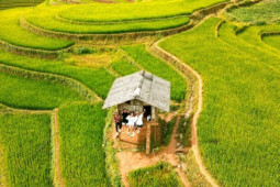 Bạn trẻ - Cuộc sống - Ngắm nhìn mùa vàng Mù Cang Chải qua những bức hình check-in của giới trẻ