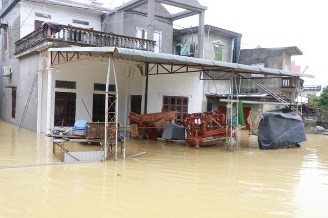 Hàng trăm ngôi nhà ở Ninh Bình bị chia cắt bởi nước lũ - 3