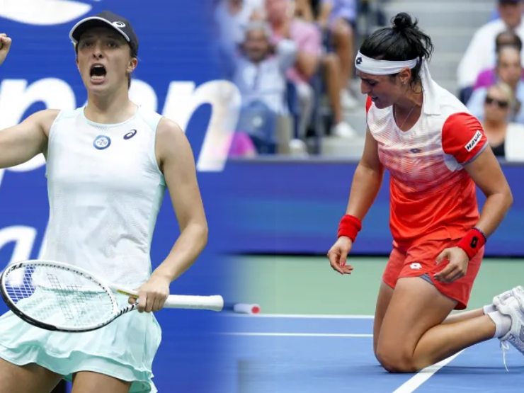 Thể thao - Video tennis Swiatek - Jabeur: Tie-break nghẹt thở, tôn vinh nữ hoàng (Chung kết US Open)