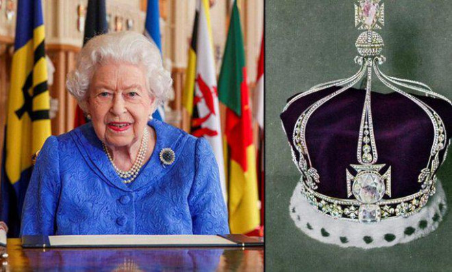 Viên kim cương ra đời vào năm 1937 cho lễ đăng quang của Vua George VI, sau đó trao lại cho Nữ hoàng Elizabeth II. Ảnh: NewsTimes