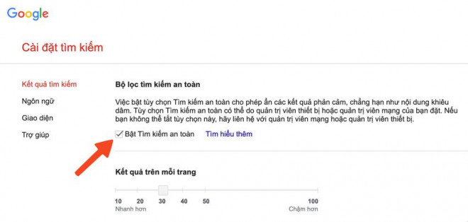 Cách bật tính năng tìm kiếm an toàn trên Google - 4