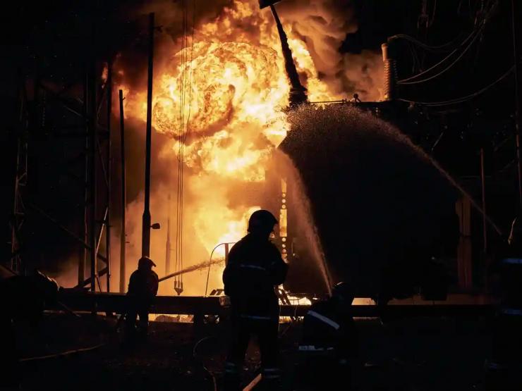 Thế giới - Mất điện diện rộng ở Ukraine ngày 11/9, Kiev lo "đòn đáp trả" từ Nga