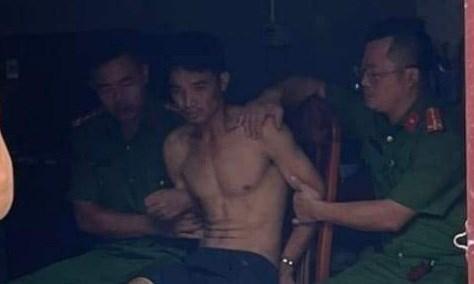 Dương Văn Thế bị bắt giữ.