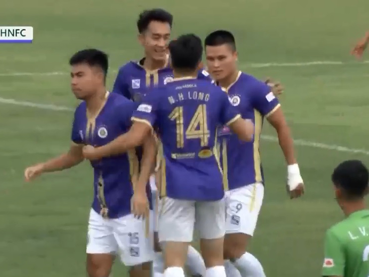 Video bóng đá Bình Phước - Hà Nội: Thế trận áp đảo, đại tiệc 5 bàn (Cúp quốc gia)