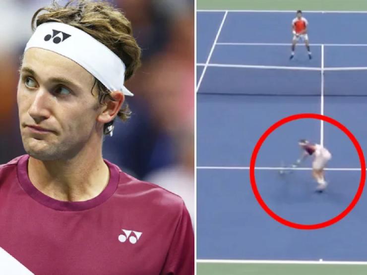 Thể thao - Đua ngôi vua US Open: Ruud chơi quá đẹp, "xin" điểm cho Alcaraz