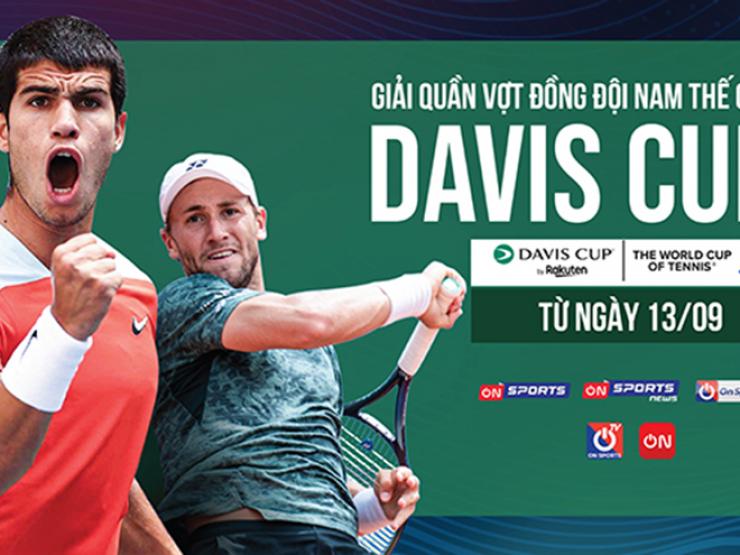 Thể thao - Trực tiếp vòng bảng của vòng chung kết Davis Cup 2022 trên VTVcab
