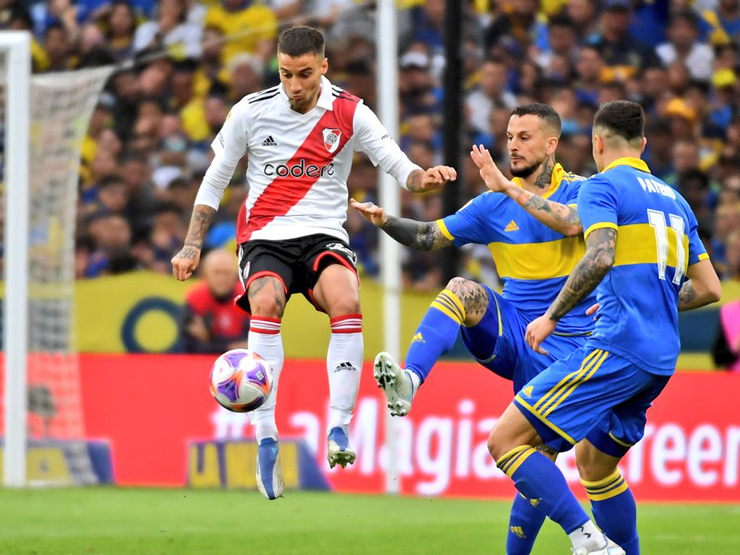 Bóng đá - Video bóng đá Siêu kinh điển Argentina, Boca Juniors - River Plate: Cựu sao MU ăn thẻ đỏ cực sốc