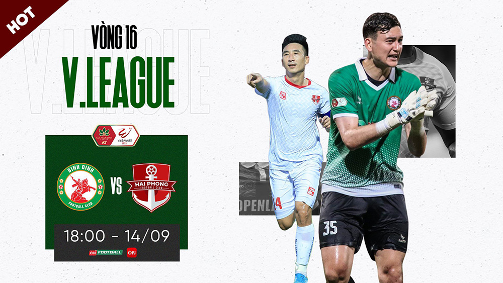 V-League vòng 16: Tâm điểm Bình Định tiếp Hải Phòng - 1