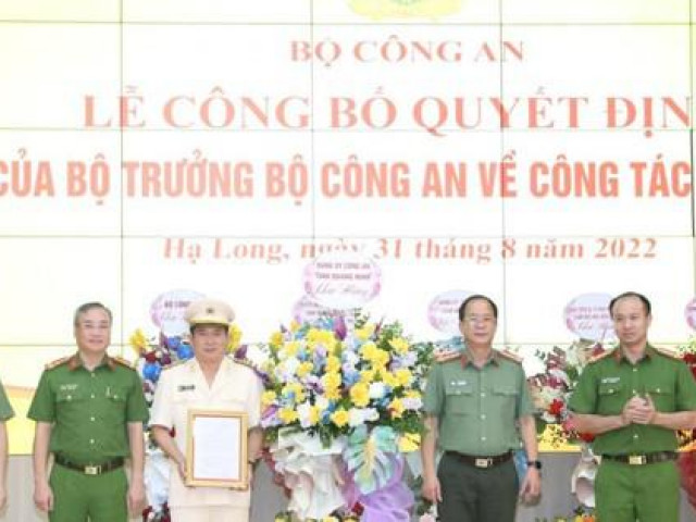 Đại tá Đinh Văn Nơi chính thức nhậm chức Giám đốc Công an tỉnh Quảng Ninh
