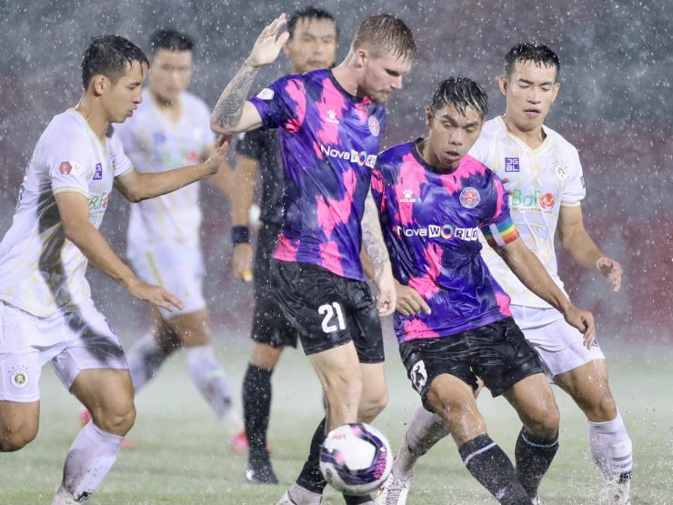 Video bóng đá Sài Gòn - Hà Nội: ”Thủy chiến” khốc liệt, phút bù giờ nghiệt ngã (Vòng 16 V-League)