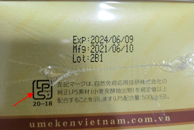 Kí hiệu LPS đã được chứng nhận đối với các Sản phẩm chứa 500μg LPS / ngày trở lên được đánh dấu bằng ★ Nguồn: https://www.macrophi.co.jp/english/products/index.html