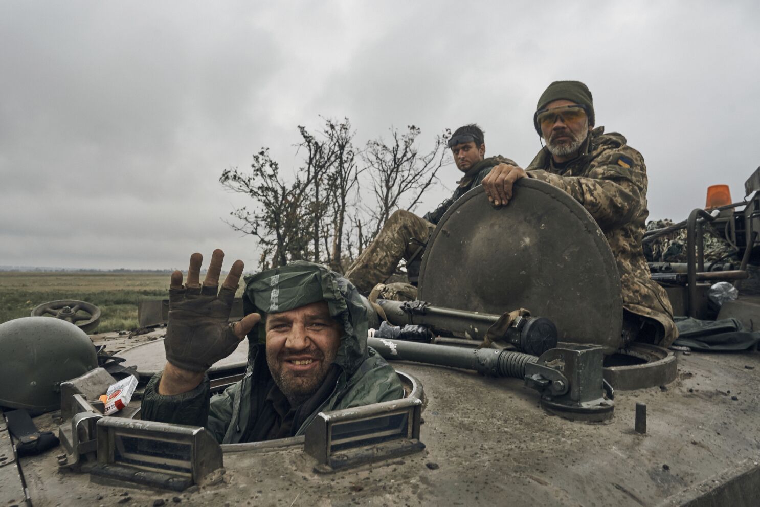 Binh sĩ Ukraine ở Kharkiv (ảnh: CNN)