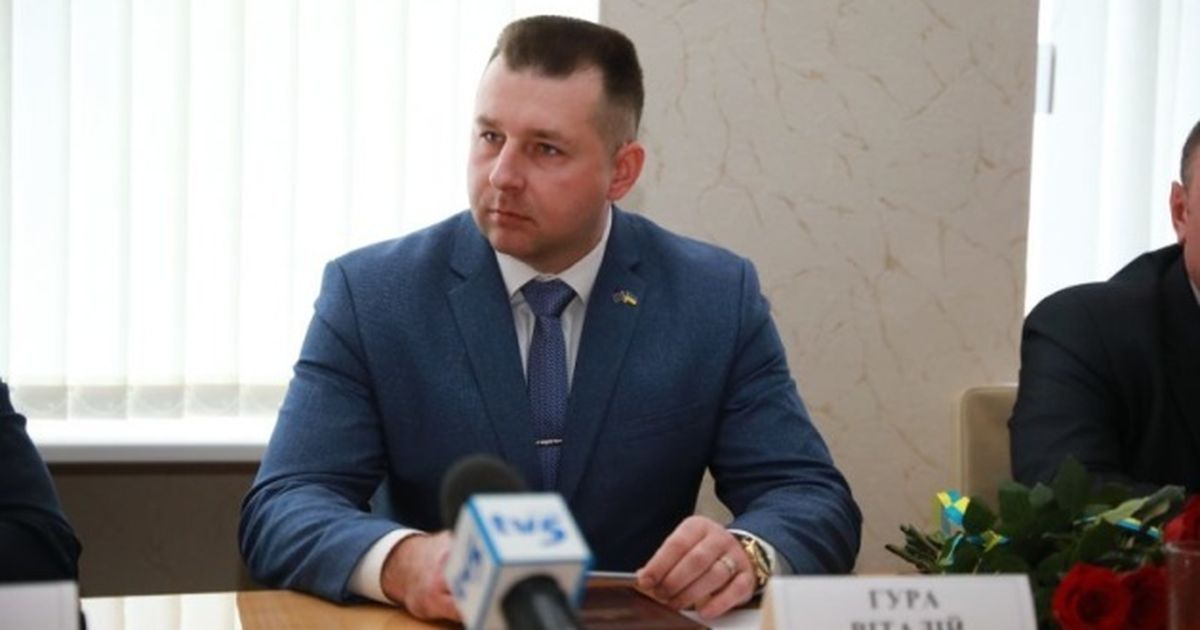 Ông Vitaly Gura – quan chức thuộc chính quyền thân Moscow ở quận Novaya Kakhovka (ảnh: AP)