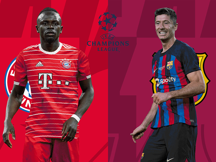 Trực tiếp bóng đá Bayern Munich - Barcelona: Lewandowski đá cùng Dembele & Raphinha (Cúp C1 - Champions League)