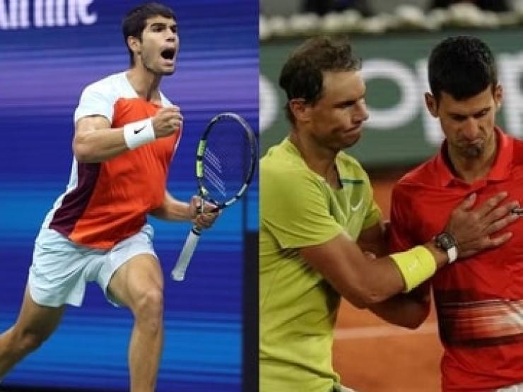 Thể thao - "Tân vương" 19 tuổi Alcaraz thách thức Federer, muốn thắng Djokovic và Nadal