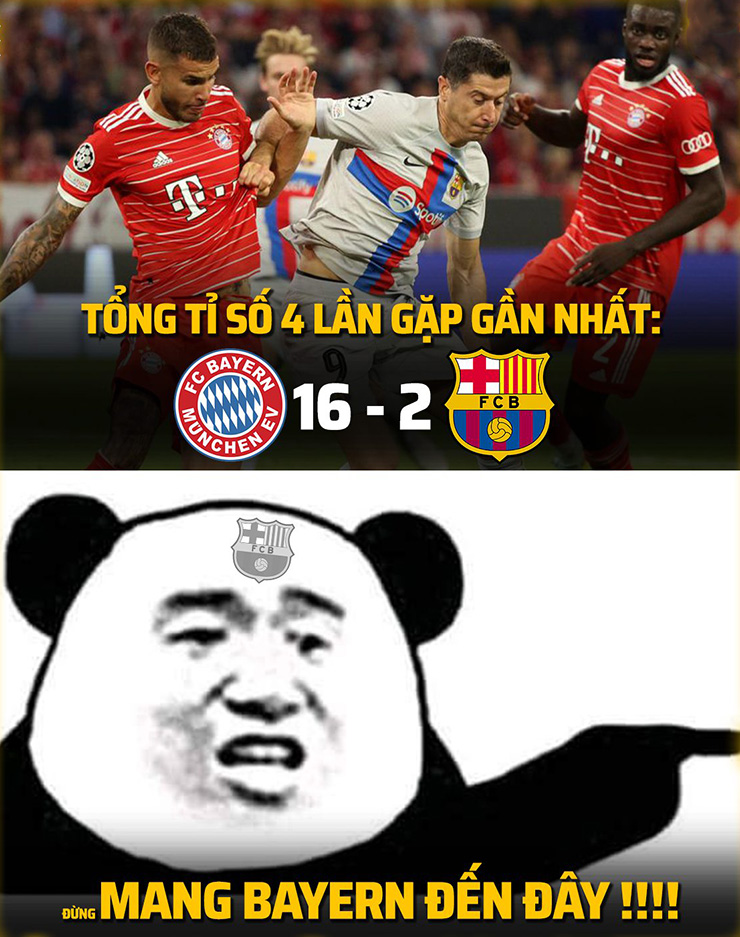 Thôi đừng mang Bayern đến gặp Barca nữa được không.