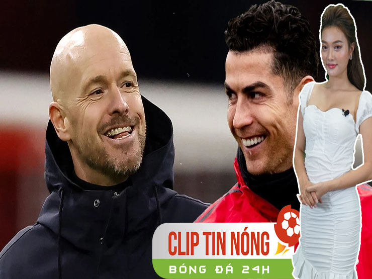 Bóng đá - Ronaldo & Ten Hag tươi rói trong buổi tập, MU hóa giải tin đồn mâu thuẫn (Tin nóng bóng đá 24H)