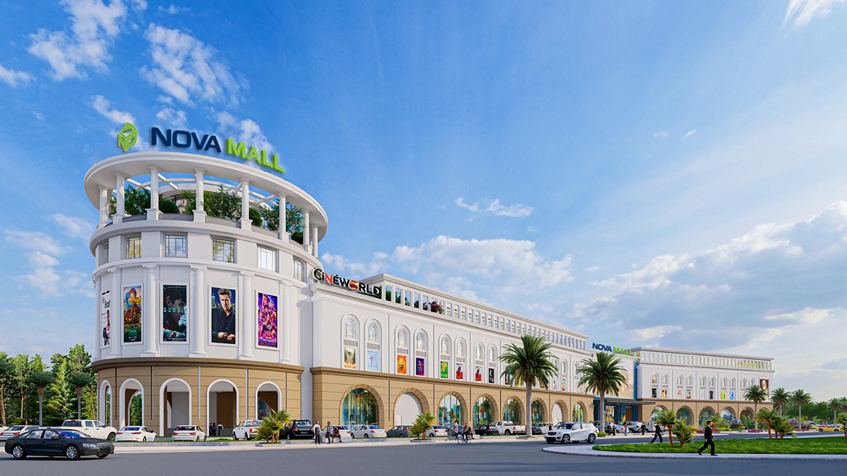 Trung tâm thương mại Nova Mall quy mô 1,4 ha tại Aqua City đã hoàn thiện để sẵn sàng phục vụ cư dân, du khách, kỳ vọng kiến tạo Aqua City trở thành điểm đến vui chơi, giải trí, mua sắm bậc nhất khu vực.