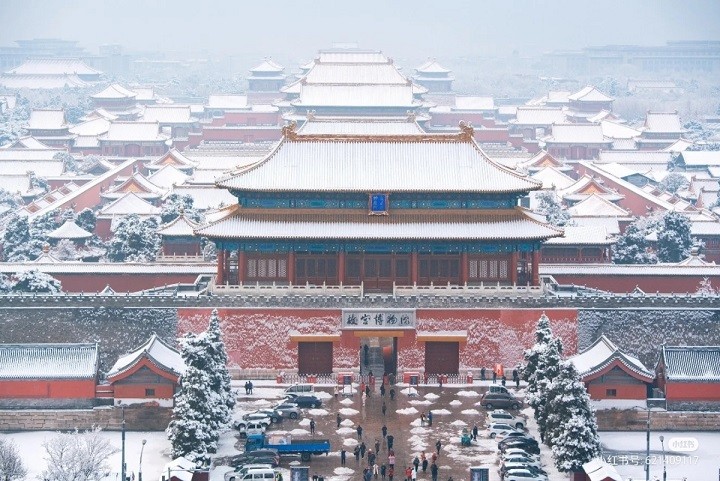 Tử Cấm Thành ở Trung Quốc được xây dựng ở thời nhà Minh.