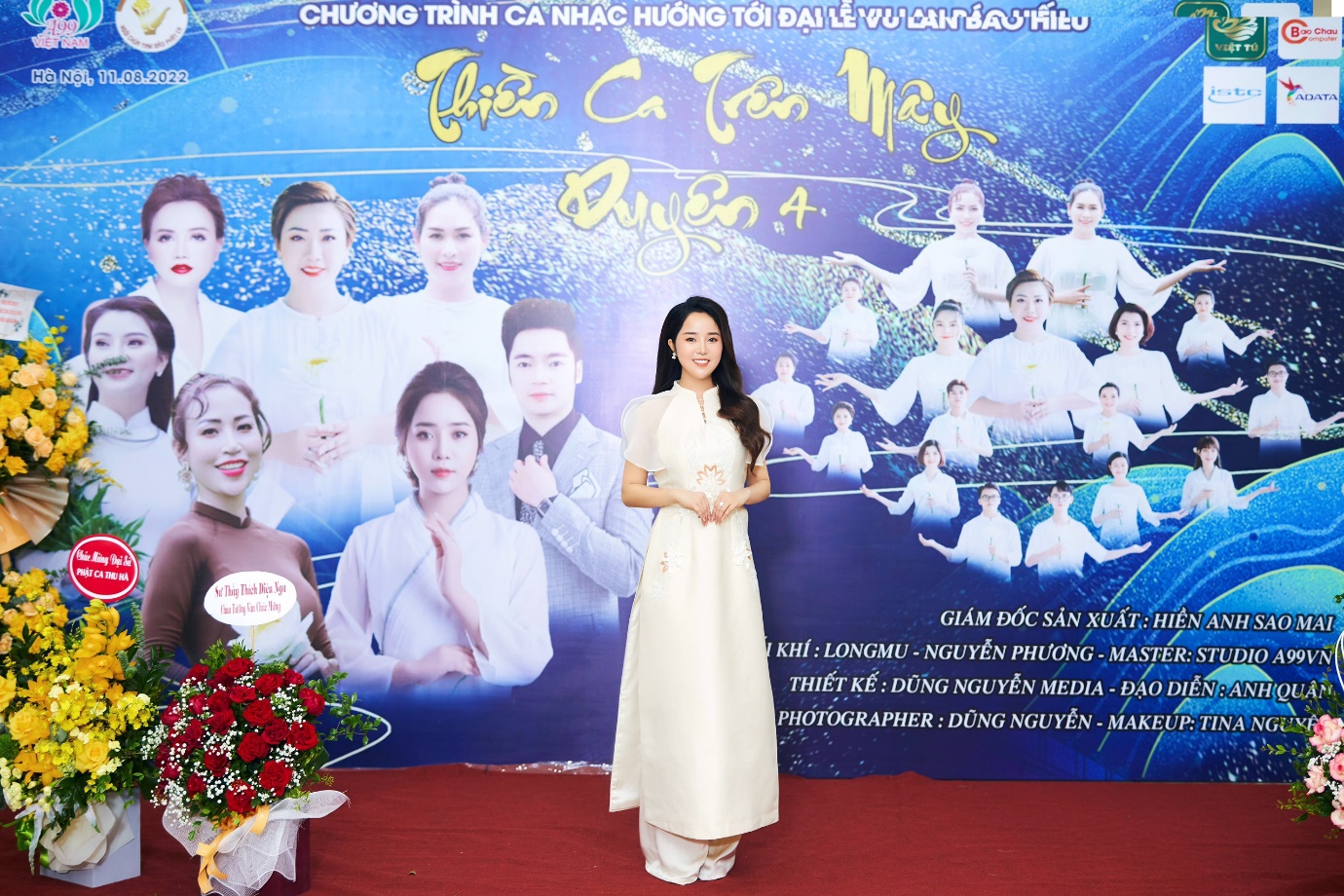 Phương Dư - Đại Sứ Phật Ca trong dự án “Ngôi Chùa Tam Bảo Phật Ca”.