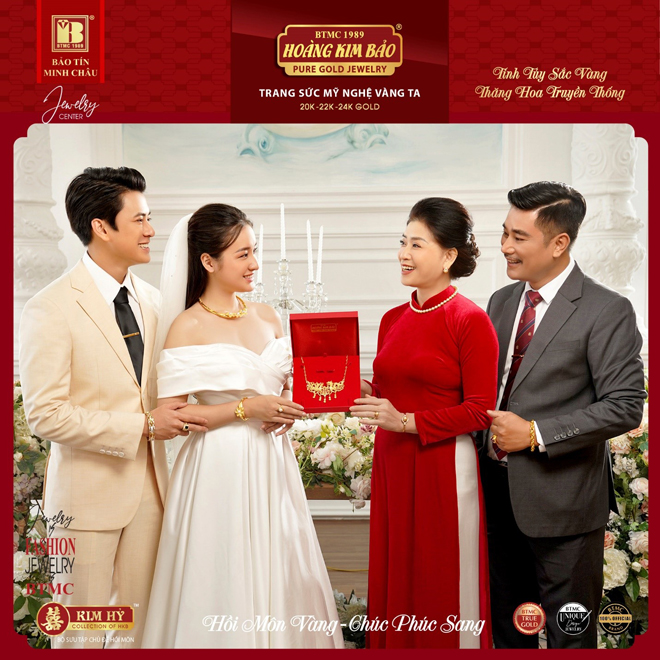 Trang sức chất liệu vàng rồng Thăng Long – Món quà hồi môn ân tình