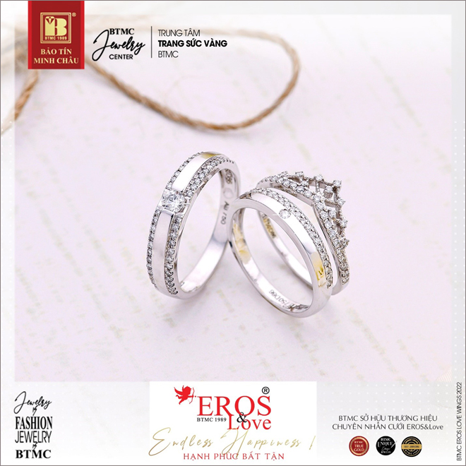 Nhẫn cưới Hòa Hợp – yếu tố cốt lõi của hạnh phúc.
