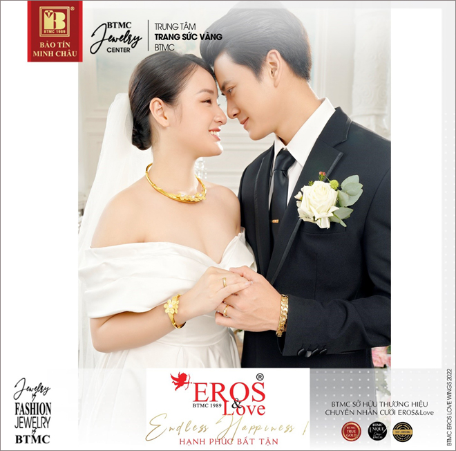 Nhẫn cưới, trang sức cưới vàng tại thương hiệu uy tín Bảo Tín Minh Châu