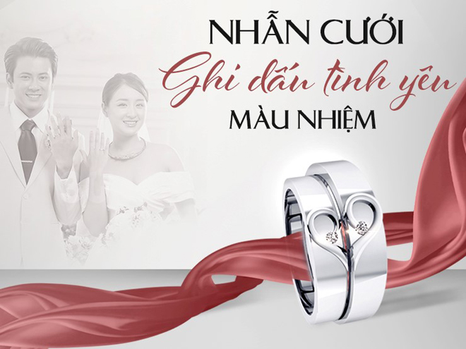 Trang sức cưới ghi dấu hành trình yêu màu nhiệm - 1