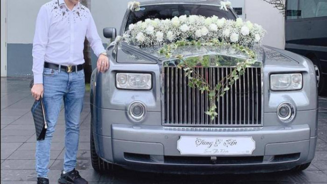 Chiếc Rolls-Royce được cho là đi thuê trong vụ thiếu nữ Bắc Giang bị tố lừa đảo 17 tỷ đồng