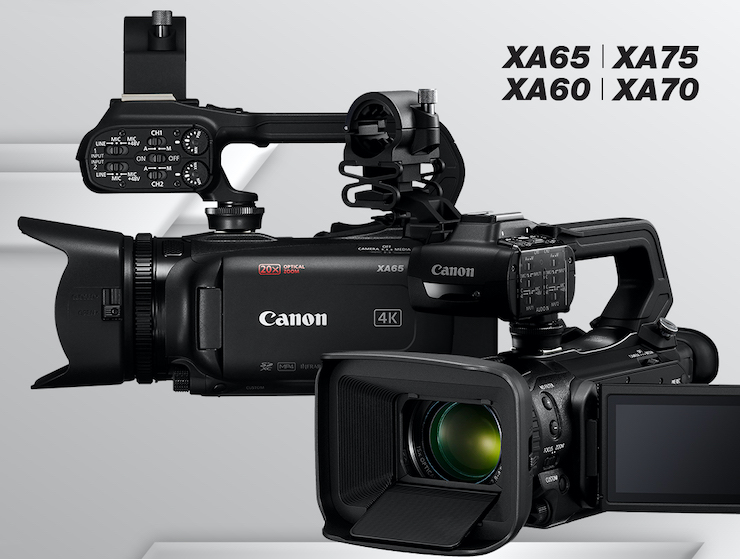 Các máy quay mới của Canon.