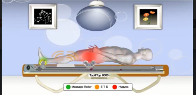 Giường massage Top&Top 8500 chăm sóc sức khỏe toàn diện cho người bệnh - 4