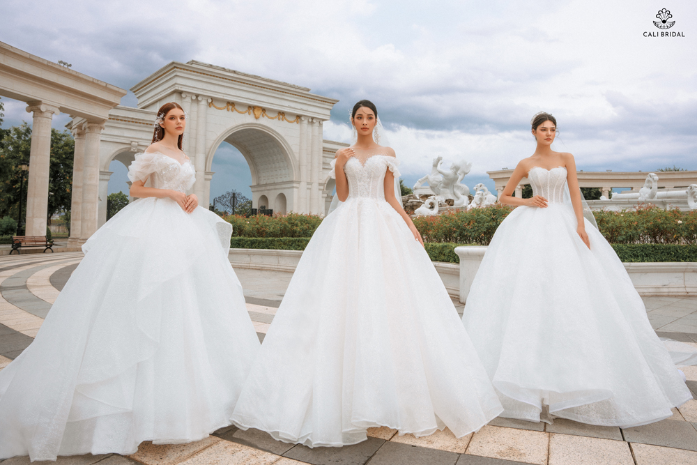 Những thiết kế trong BST “Perfectly Elegant” của thương hiệu Cali Bridal