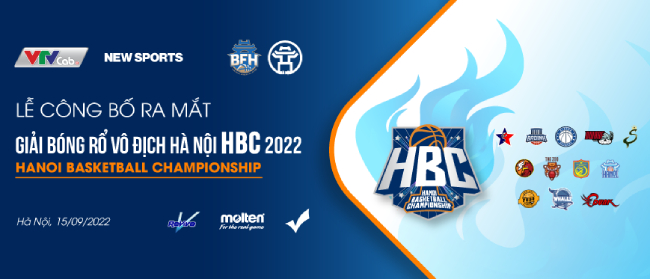 HBC 2022 có 12 đội bóng tham gia tranh tài
