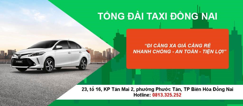 Taxi Đồng Nai 24h - thương hiệu vận chuyện hành khách uy tín phía Nam - 1