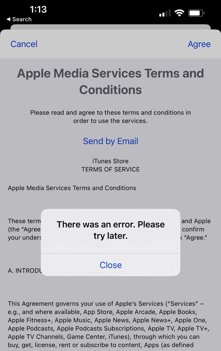Sự cố trên App Store của iOS 16 phiên bản chính thức.