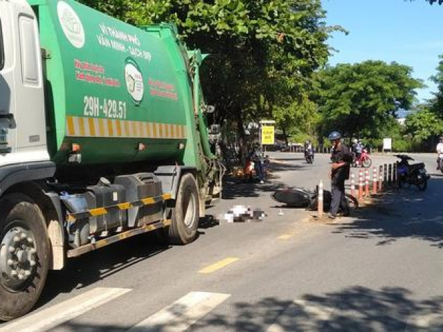 Tin tức trong ngày - Nữ sinh lớp 12 tử vong thương tâm sau va chạm với xe chở rác