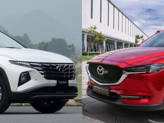 Ô tô - Chọn Mazda CX-5 hay Hyundai Tucson 2022 trong tầm giá 1 tỷ đồng?