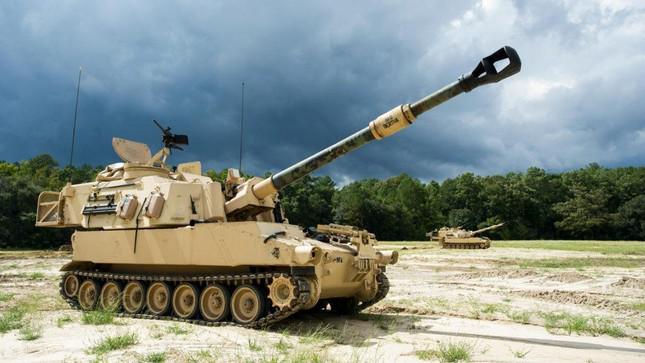 Pháo tự hành M109A6 Paladin của Lục quân Mỹ. Ảnh: Lục quân Mỹ. Thúc đẩy sản xuất