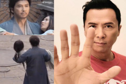 Đời sống Showbiz - Chân Tử Đan bị chỉ trích vì "động tác tay" với bạn diễn xinh đẹp