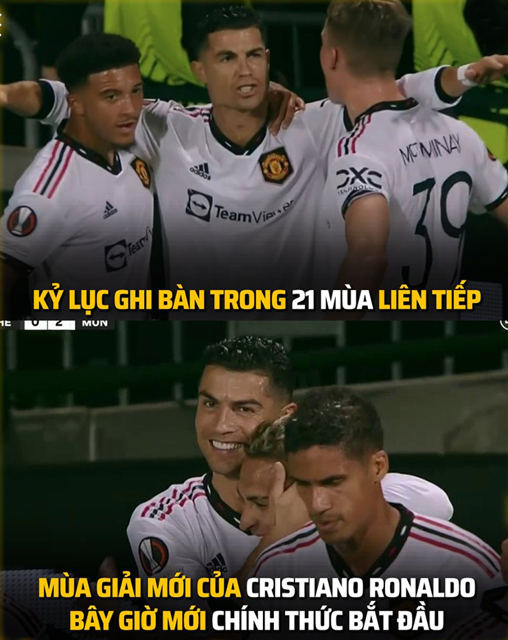 Mùa giải mới của Ronaldo bây giờ mới chính thức bắt đầu.
