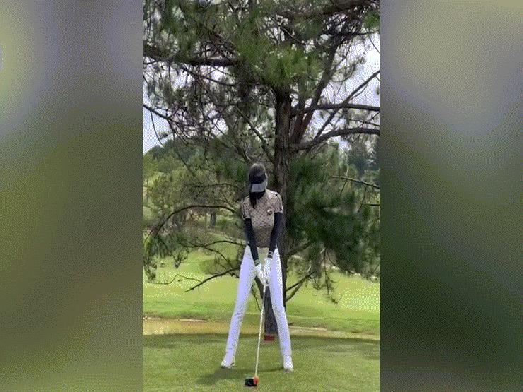 Đời sống Showbiz - Xôn xao clip Phương Oanh - Shark Bình hẹn hò ở sân golf